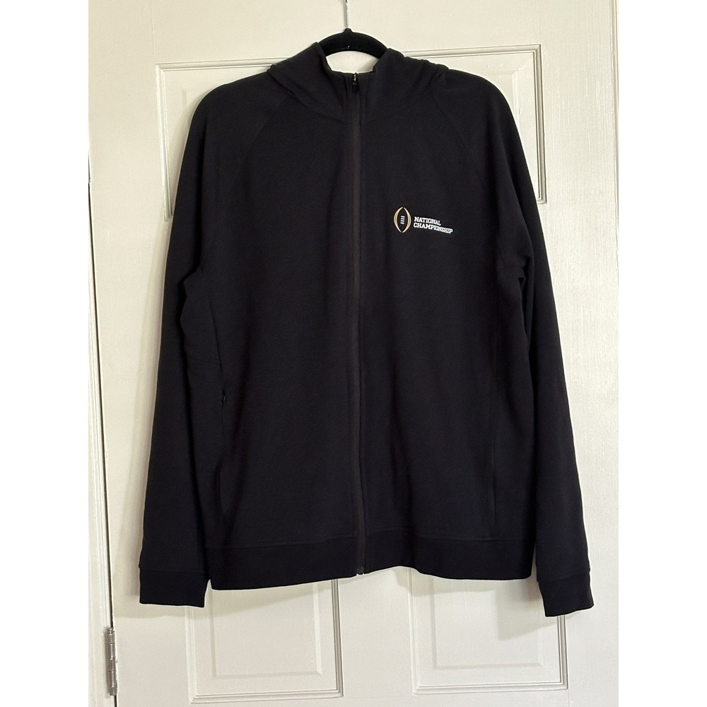 Lululemon Men's Full Zip Jacket Black XL National Championship Edition